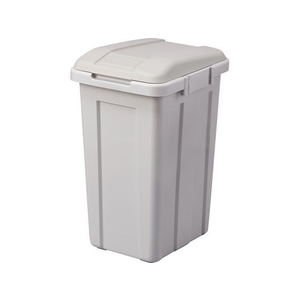 アスベル ジョイント分別ペール 45L ライトグレー FCU1640-A6647-イメージ1