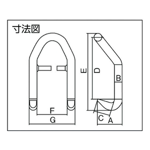 三木ネツレン DD-B型 1TON フック 16822176219 FC508HP-4486307-イメージ3