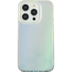 グルマンディーズ iPhone 15 Pro用ソフトケース オーロラ GMD-13AUR-イメージ1