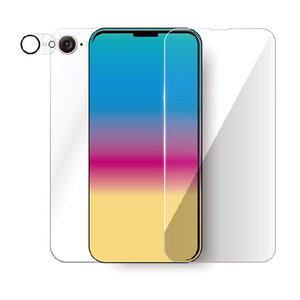 ノーザンブルー iPhone17e/16e用 ガラスフィルム カメラレンズ保護ガラスセット NB-GFLSSE4-CL-イメージ2