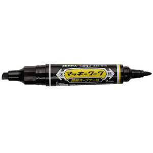 ゼブラ マッキーワーク 黒 1本入 F033602-P-YYT21-BK-イメージ2