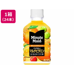 コカ・コーラ ミニッツメイド オレンジブレンド マルチビタミン 280mL 24本 FCE873H-53501-イメージ1