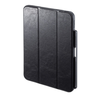 サンワサプライ iPad10．9インチ用Apple Pencil第1世代収納ポケット付きケース ブラック PDA-IPAD1914BK