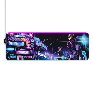 SteelSeries Qck Prism XL Neon Rider Edition 63809-イメージ1