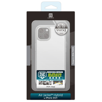 パワーサポート iPhone 13用ケース Shock Proof Hybrid Jacket Clear PIPK-31