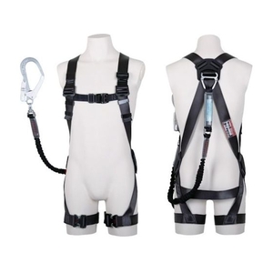 藤井電工 ツヨロン/黒影ハーネスハーネス ノビロン Lサイズ Lダークグレー FC709EY-1636586-イメージ1