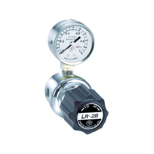 ヤマト産業 分析機用ライン圧力調整器 LR-2B L1タイプ 真鍮0.3～3MPa0.05～0.6MPa FC148JU-4344634-イメージ1