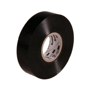 3M ビニールテープ 117 黒 19mmX20m 10巻入り FC916UE-3426963-イメージ1