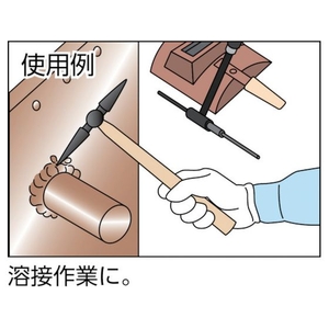 オーエッチ工業 カストリハンマー 縦刃 #1 1ポンド18332525 FC069CW-4062418-イメージ3