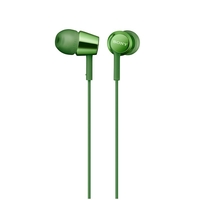 SONY 密閉型インナーイヤーレシーバー グリーン MDREX155G