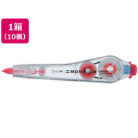 トンボ鉛筆 修正テープモノPS 5mm 赤 10個 FCV2413-CT-PS5