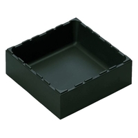 ｒｏｓｅ ｐｌａｓｔｉｃ ボックスタイプ 黒 144×144×50.5 黒14414450.5133 FC943KV-7708441