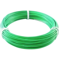 トラスコ中山 TRUSCO カラー針金 ビニール被覆タイプ 2.0mm×25m 緑 緑1421.625 FC571EZ-7592582