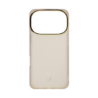 Hamee iPhone17Pro用 耐衝撃ハードケース SALISTY クリアカラー グレージュ 669-182325