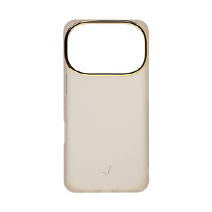 Hamee iPhone17Pro用 耐衝撃ハードケース SALISTY クリアカラー グレージュ 669-182325-イメージ1