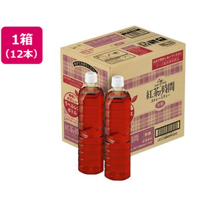 UCC 紅茶の時間 ストレートティー 無糖 ラベルレスボトル 900mL 12本 FCE669M-511389-イメージ1