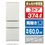 シャープ 【両開き】374L 3ドア冷凍冷蔵庫 どっちもドア冷蔵庫 マットグレージュ SJ-X375R-C-イメージ1