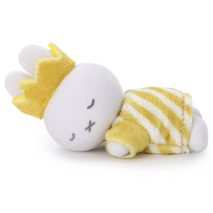 タカラトミーアーツ ブルーナ/miffy70th/Gold&Black/すやすやフレンド/ フロッキーマスコット/ミッフィー(王冠ボーダー) ミッフィー ﾌﾞﾙ-ﾅ70THﾌﾛﾂｷ-ｵｳｶﾝﾎﾞ-ﾀﾞ--イメージ1