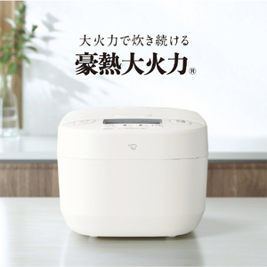 象印 圧力IH炊飯ジャー(5．5合) 極め炊き ホワイト NW-YD10-WA-イメージ2
