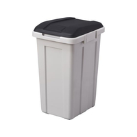 アスベル ジョイント分別ペール 45L ブラック FCU1641-A6647