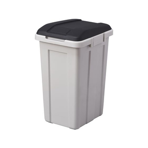 アスベル ジョイント分別ペール 45L ブラック FCU1641-A6647-イメージ1