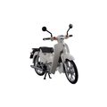 メガハウス KAITANICS Honda スーパーカブ110 クラシカルホワイト KAITANICSｽ-ﾊﾟ-ｶﾌﾞﾎﾜｲﾄ