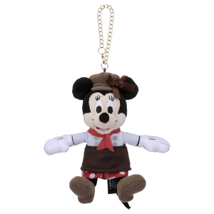 タカラトミーアーツ ディズニーキャラクター/チェーンストラップマスコット/パン屋コスチューム/ミニーマウス ミニーマウス NUIﾊﾟﾝﾏｽｺﾂﾄﾊﾟﾝﾔｺｽﾁﾕ-ﾑﾐﾆ--イメージ1