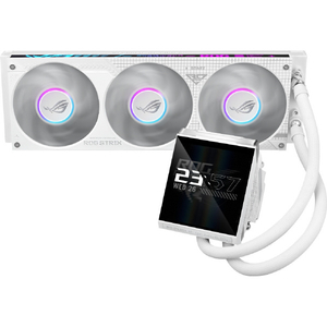 ASUS ROG STRIX LC IV 360 ARGB LCD WHT ホワイト ROGSTRIXLC4360ARGBLW-イメージ3
