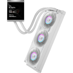 ASUS ROG STRIX LC IV 360 ARGB LCD WHT ホワイト ROGSTRIXLC4360ARGBLW-イメージ5