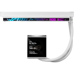 ASUS ROG STRIX LC IV 360 ARGB LCD WHT ホワイト ROGSTRIXLC4360ARGBLW-イメージ6