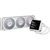 ASUS ROG STRIX LC IV 360 ARGB LCD WHT ホワイト ROGSTRIXLC4360ARGBLW-イメージ1