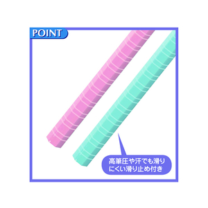 サクラクレパス かきかたえんぴつ 2B 六角 3本 ピンク 2B1パック(3本)ピンク F885300-G6ｴﾝﾋﾟﾂ2B-3P#20-イメージ3
