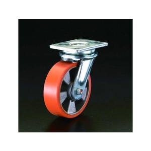 エスコ キャスター 自在金具 125mm FCY9275-EA986KJ-125-イメージ1