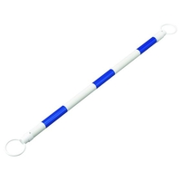 トラ柄コーンバー 伸縮タイプ 青反射 FC689UF-1668996