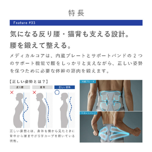 MTG SIXPAD Medical Core S グレー SE-CG-14A-S-イメージ2