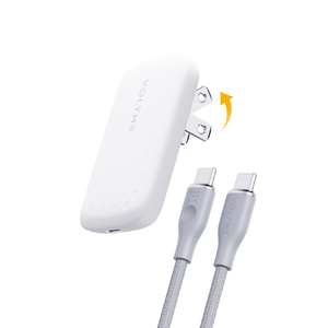VOLTME 充電器 Revo 30 EVO (CTC RUGG 3A バンドル ケーブル付き) 30W ホワイト V2154-イメージ1