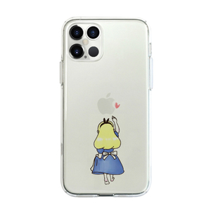 AKAN iPhone 12 Pro Max用ソフトクリアケース アリス AK19233I12PM-イメージ1