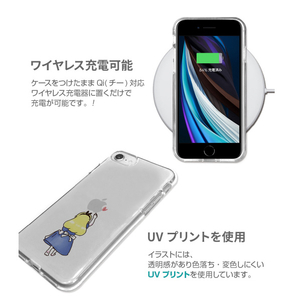 AKAN iPhone 12 Pro Max用ソフトクリアケース アリス AK19233I12PM-イメージ9