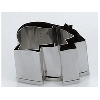 江部松商事 EBM/18-8 手造抜型 十二支 2Pcs ねずみ FC452LH-3095300