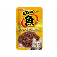 いなば Bigマルウオ かつお・まぐろほたて入 80g FC649TH