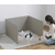 アイリスオーヤマ RMカバー付ペットフェンス ベージュ FCJ411V-RFM-FCN96-イメージ6