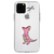 Dparks iPhone 11 Pro用ソフトクリアケース はらぺこザウルス/ピンク DS17233I58R-イメージ1
