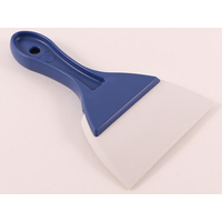 カンダ PC柄 三角シリコンゴム ヘラ 青 大 FC59692