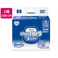 カミ商事 エルモア いちばんパンツ スーパー M 20枚×6パック FCF276U