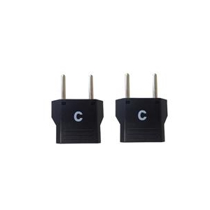 カシムラ 海外用変換プラグCタイプ2個セット WP33S カシムラ 海外用変換プラグCタイプ2個セット WP33S