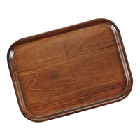 ＣＡＭＢＲＯ ノンスリップウッドトレー 長角 PH556516 FC695LU-7256400