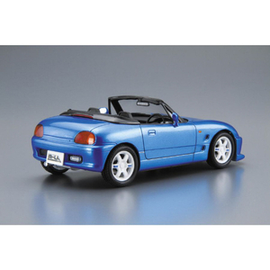 アオシマ 1/24 モーラスポーツ EA11R カプチーノ '91(スズキ) ザ・チューンドカー No.37 ﾁﾕ-ﾝﾄﾞｶ-37EA11Rｶﾌﾟﾁ-ﾉ91N-イメージ3