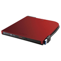 バッファロー USB3．2(Gen1)対応 ポータブルブルーレイドライブ 書込ソフト添付 レッド BRXL-PTV6U3-RDB