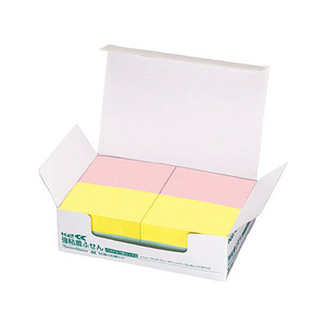 コクヨ 強粘着ふせん〈K2〉 75×50 7色ミックス パステル20冊 F028605-K2ﾒ-KP7550X20-イメージ1