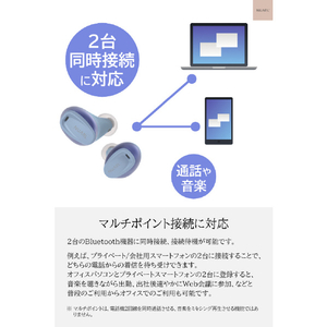 NUARL 完全ワイヤレスイヤホン N6 Lite ネイビー N6LITE-NV-イメージ8
